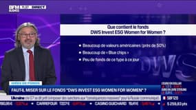Idée de fonds : Faut-il miser sur le fonds "DWS Invest ESG Women for Women" - 14/02