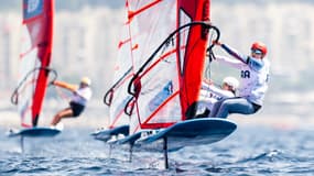 Hélène Noesmoen lors des JO 2024 à  Marseille le 29 juillet 2024