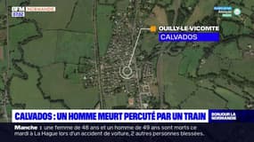 Calvados: un homme meurt percuté par un train à Ouilly-le-Vicomte