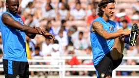 Patrick Vieira et Zlatan Ibrahimovic