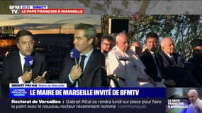 Visite du pape François: "Il a dit des mots très forts avec une humilité et une simplicité absolument incroyables", pour Benoît Payan (maire de Marseille)