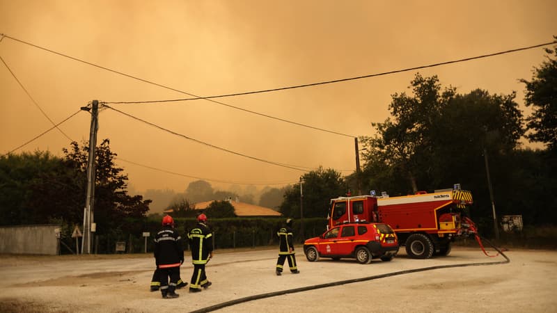 Incendies en Gironde: le feu est 