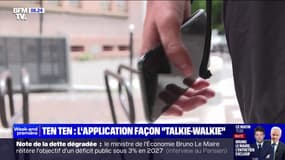 Qu'est-ce que l'application française Ten Ten qui reprend les codes du "talkie-walkie"?