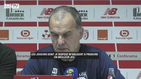 Pour Bielsa, la défaite de Lille contre Caen est de sa responsabilité