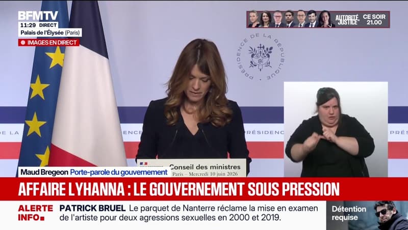 Affaire Lyhanna: "La précipitation et la démagogie sont des réponses qui ne sont pas à la hauteur", indique la porte-parole du gouvernement Maud Bregeon