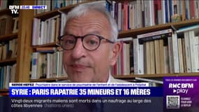 Enfants français rapatriés de Syrie: "Je ne crois pas à l'endoctrinement irrécupérable", affirme le psychiatre Serge Hefez