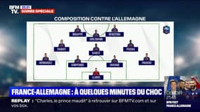 Voici la composition de l'équipe de France pour son match contre l'Allemagne