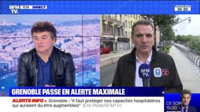 Covid-19: le maire de Grenoble Éric Piolle assure qu'il "faut protéger nos capacités hospitalières qui auraient dû être augmentées"