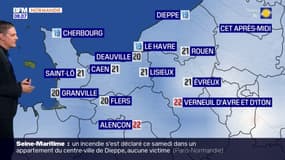 Météo Normandie: des nuages et des éclaircies ce dimanche, jusqu'à 21°C à Caen et 22°C à Alençon