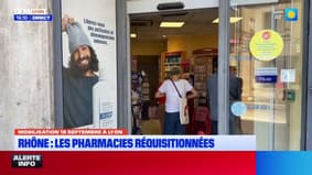 Mobilisation du 18 septembre à Lyon : les pharmacies réquisitionnées 