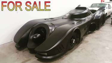 Un Américain vient de mettre en vente sa jolie réplique de la célèbre batmobile.