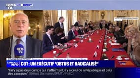 Retraites: François Patriat (président de la majorité au Sénat) estime que "le processus démocratique n'a pas été bafoué"