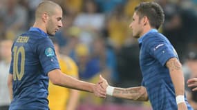 Karim Benzema et Olivier Giroud