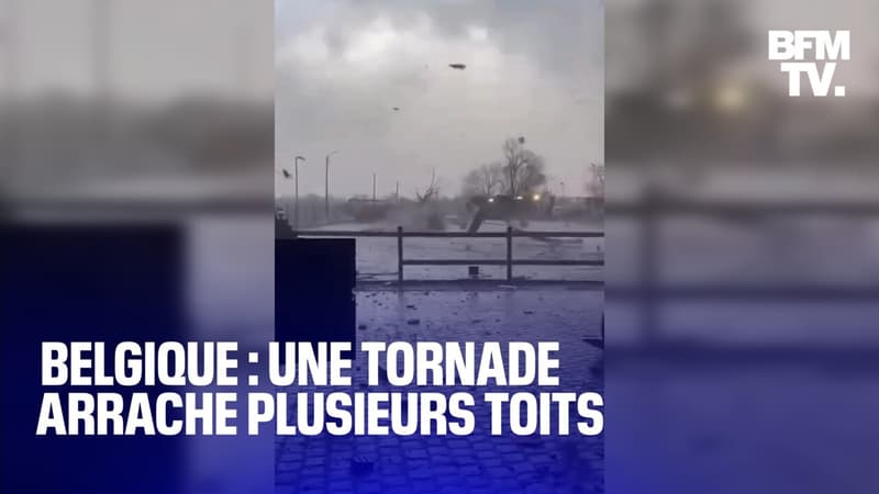 Belgique: une tornade arrache plusieurs toits dans la région d'Anvers