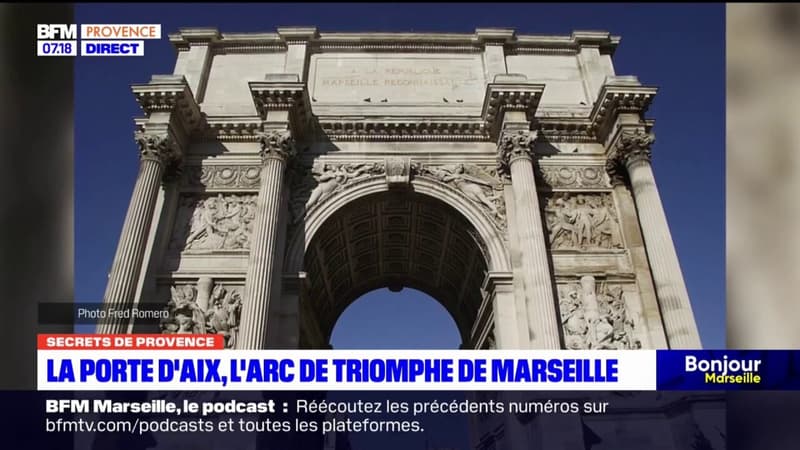 Secrets de Provence: la porte d\'Aix, l\'arc de triomphe de Marseille