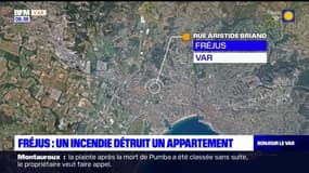 Fréjus: un appartement ravagé par les flammes