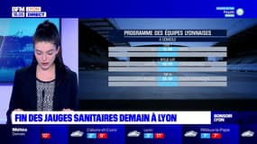 Fin des jauges sanitaires ce mercredi à Lyon