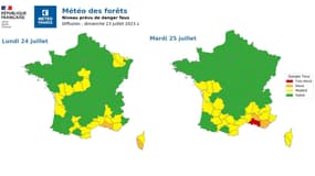 Le risque de feux de forêt est important en ce début de semaine dans les Bouches-du-Rhône.
