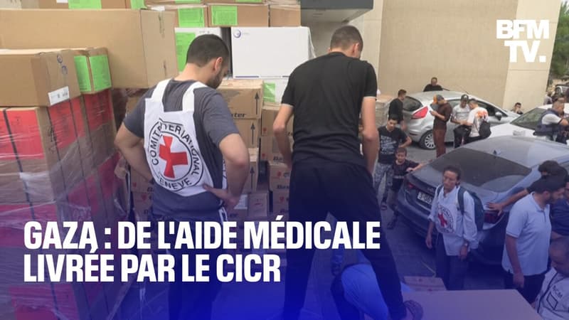 Gaza: de l'aide médicale livrée dans un hôpital par le Comité international de la Croix-Rouge