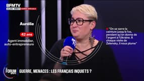 FORUM BFM - Aurélie, agent immobilier, confie son inquiétude face à "la folie" de Donald Trump et Vladimir Poutine 