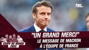 France 2-0 Maroc : "Un grand merci aux Bleus", le message de Macron aux joueurs de l'Équipe de France
