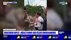 Macron giflé : réactions des élus rhodaniens