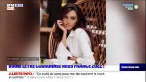 Miss France: la Francilienne Diane Leyre couronnée