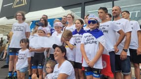 Les fans de Julian Alaphilippe à Montluçon le 12 juillet 2023