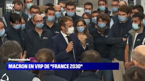 Macron en VRP de "France 2030" - 25/10