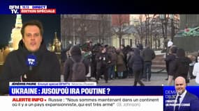 Guerre en Ukraine: à Moscou, des manifestants interpellés lors d'un rassemblement contre l'invasion russe 