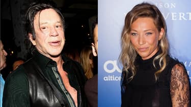 Mickey Rourke et Laura Smet.