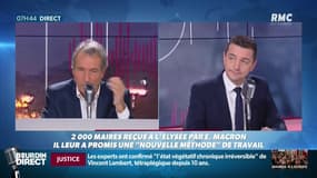 Gaël Perdriau, maire de Saint-Etienne: "Cela aurait été bien que le président de la République y réfléchisse avant de l'annoncer. Je crois que le pire est à venir avec la suppression de la taxe d'habitation."