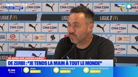 Roberto De Zerbi sur Adrien Rabiot : "J'espère qu'il y la possibilité de recomposer les choses"