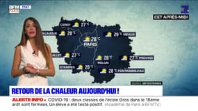 Météo Paris-Ile de France du 3 septembre : retour de la chaleur aujourd'hui !