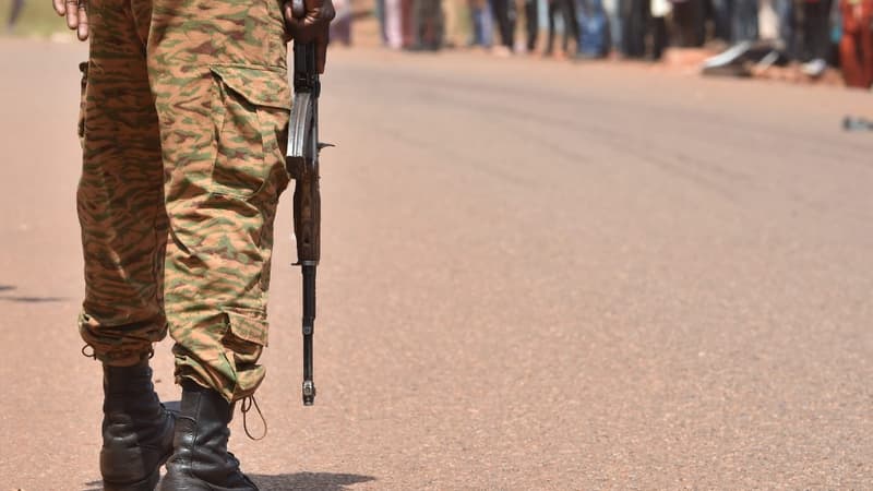 Un soldat au Burkina Faso en octobre 2018.