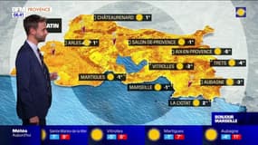 Météo Bouches-du-Rhône: un grand soleil et des températures fraîches ce vendredi, jusqu'à 7°C à Marseille