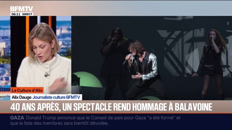 La Culture d'Alix - Un spectacle rend hommage à Daniel Balavoine 40 ans après sa mort