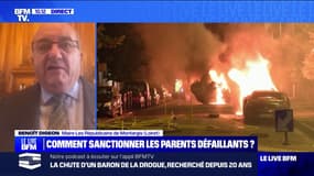 Benoît Digeon, maire LR de Montargis, sur la proposition de sanctionner les parents défaillants: "Il faut aider les parents à continuer à prendre leurs responsabilités"