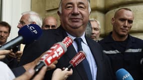 Gérard Larcher mardi 30 septembre après l'élection interne de l'UMP au Sénat.