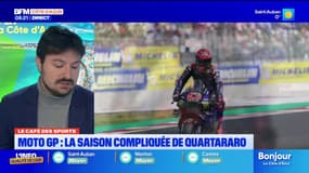 Le café des sports avec Samuel Prossimo : moto GP, la saison compliquée de Fabio Quartararo