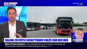 Salon-de-Provence: 28 pots catalytiques volés en une nuit sur des bus