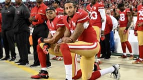 Colin Kaepernick en 2016, avec les San Francisco 49ers