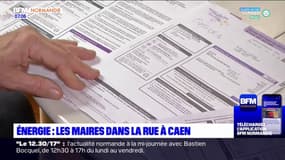 Calvados: les maires manifestent face à la hausse des prix de l'énergie