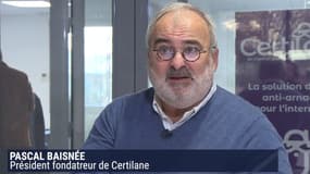 Pascal Baisnée fondateur de Certilane. 