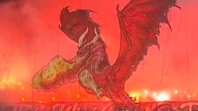 Le tifo des supporters du Wydad Casablanca