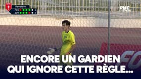 Un gardien piégé sur tir au but (par une règle pourtant bien connue)