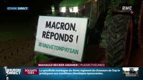 "1000 tracteurs vers Paris": "A un moment donné, il faut qu'on se fasse entendre" confie un agriculteur