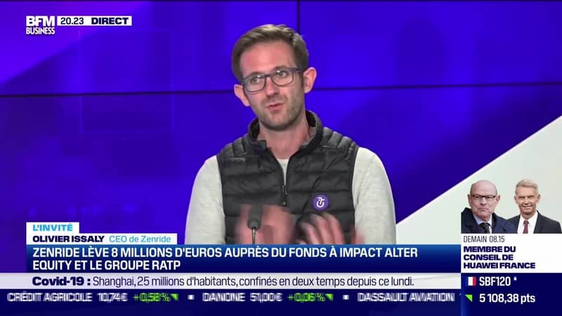 Olivier Issaly (Zenride) : Zenride lève 8 millions d'euros auprès du fonds à impact Alter Equity et le groupe RATP - 28/03