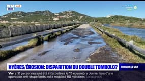 Hyères: le double Tombolo de Giens menacé par l'érosion