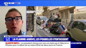 Cyril Chabanier (président de la CFTC) sur la grève des éboueurs à Marseille: "Je partage toute une série de ces revendications mais par rapport à l'image de Marseille, je suis plus réservé sur le mode d'action"